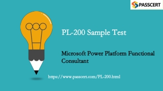 2021 Microsoft Power Platform PL-200 Updated Dumps