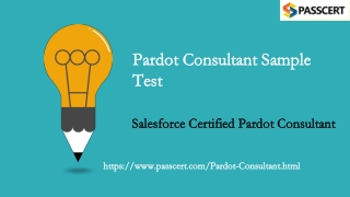 2021 Salesforce Pardot Consultant Updated Dumps