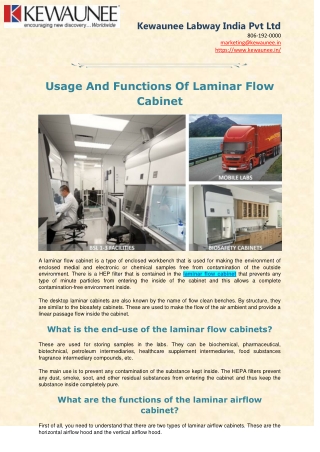 Vertical Laminar Flow