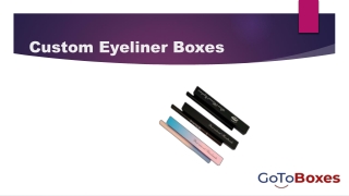 Custom Eyeliner Boxes