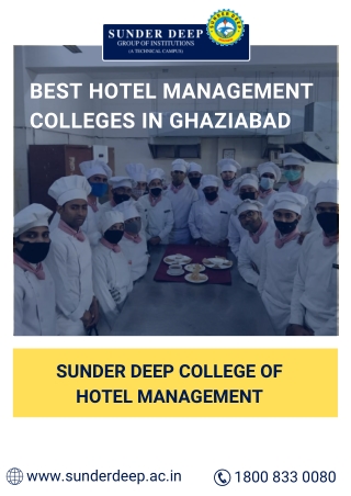 Best College for Hotel Management | Top Hotel Management Colleges in UP