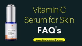 Vitamin C Serum for Skin: You’re Question Our Answer