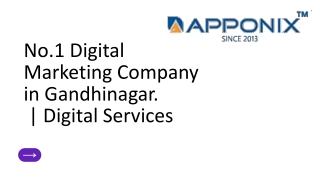 No.1 Digital Marketing Company in Gandhinagar.