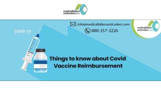 Things to know about covid vaccine reimbursement
