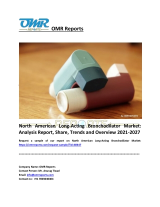 North American Long-Acting Bronchodilator Market Size, Share and Forecast 2027