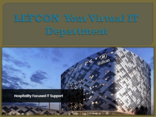 LEFCON  Your Virtual IT Department