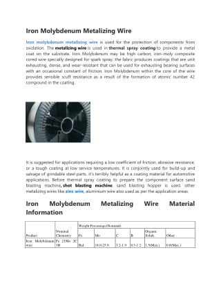 Iron Molybdenum Metalizing Wire-converted