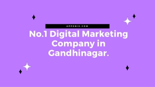 No.1 Digital Marketing Company in Gandhinagar.