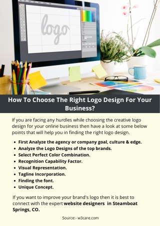 How To Choose The Right Logo Design For Your Business