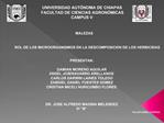 UNIVERSIDAD AUT NOMA DE CHIAPAS FACULTAD DE CIENCIAS AGRON MICAS CAMPUS V