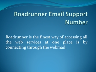 Roadrunner Email Support Number 1-833-836-0944 | Toll Free Number