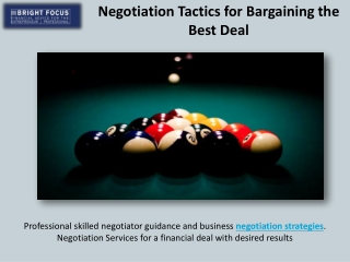 What is Deal Negotiation - Contract Negotiation