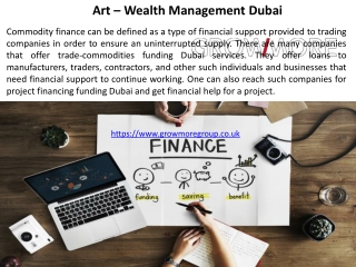 Project Financing Dubai