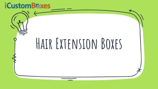 Hair Extension Boxes 12-06-2021