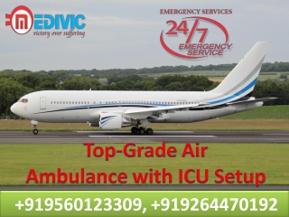 Book Nailing Air Ambulance Service in Delhi at Low-Price by Medivic