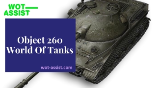 Object 260 World Of Tanks