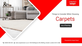 Things to Consider While Choosing Carpets as a Flooring