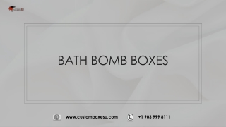 Luxury custom bath bomb boxes available in Texas, USA