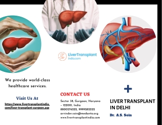 Know About Liver Transplant in Delhi