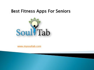 Best Fitness Apps For Seniors