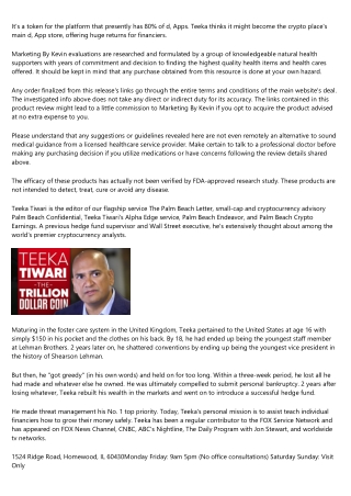 Teeka Tiwari - Brownstone Research