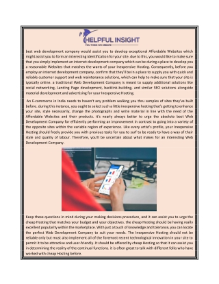 Mobile App Development Company  Helpfulinsightsolution.com