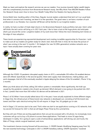 Jeff Brown's #1 Tech Stock Of 2021: What's Inside Jeff Brown's ...