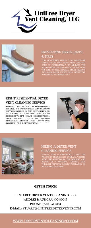 Commercial Dryer Vent Cleaning Service
