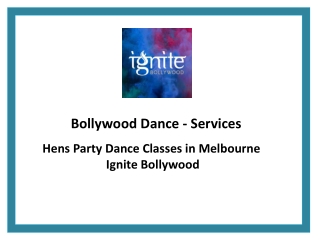 Hens Party Dance Classes in Melbourne