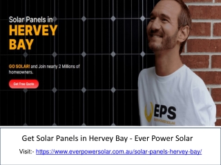 Get Solar Panels in Hervey Bay