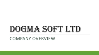 DOGMA SOFT LTD