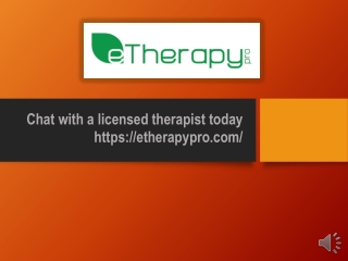 How to control anxiety and depression - eTherapypPro