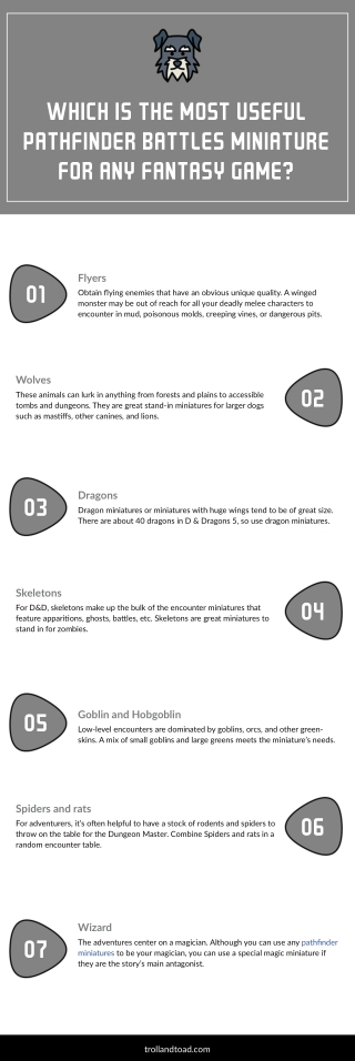Which Is The Most Useful Pathfinder Battles Miniature For Any Fantasy Game