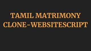 Tamil Matrimony Clone-Script Store