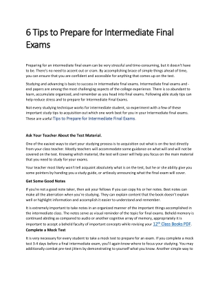 6 Tips to Prepare for Intermediate Final Exams (1) (1)