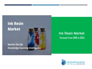 Ink Resin Market to Grow Approximately CAGR 4.03% through 2024