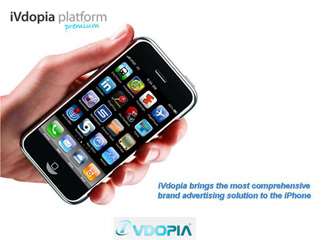 iVdopia - iPhone Advertising Platform & Publisher Network