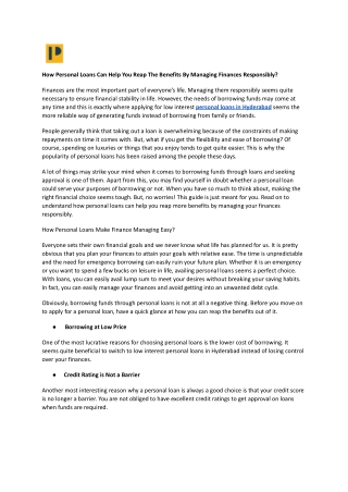 How Personal Loans Can Help You Reap The Benefits By Managing Finances Responsibly_.docx