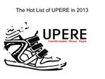 Hot Shopping Guide of UPERE in 2013