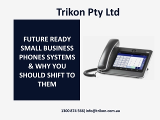 Future ready small business phones systems & why you should shift to them