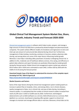 Global Clinical Trail Management System Market.docx