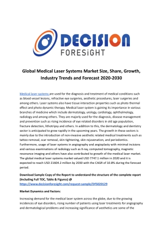 Global Medical Laser Systems Market .docx