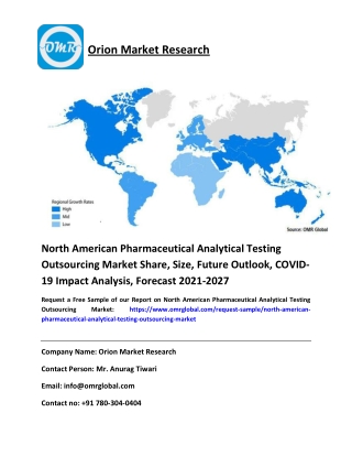 North American Pharmaceutical Analytical Testing Outsourcing Market Share, Size, Future Outlook, COVID-19 Impact Analysi