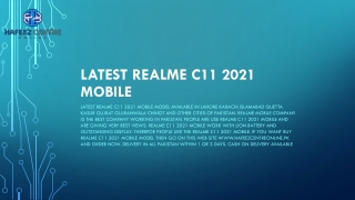 New Realme C11 2021 mobile model in Lahore Pakistan