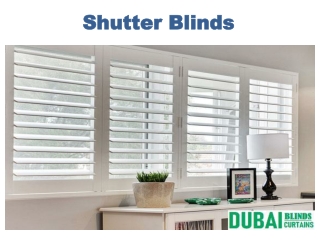 Shutter Blinds