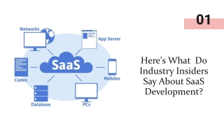 Here's What Do Industry Insiders Say About SaaS Development?
