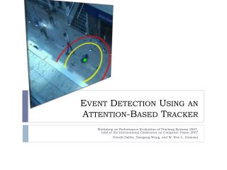 Event Detection Using an Attention-Based Tracker