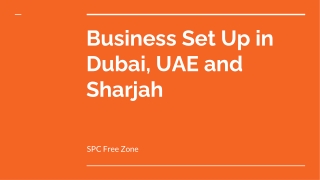 Business Set up in Dubai, UAE and Sharjah