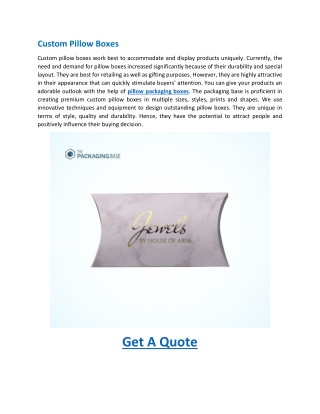 Custom Pillow Boxes-Custom Shirt Boxes