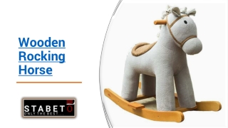 Wooden Rocking Horse